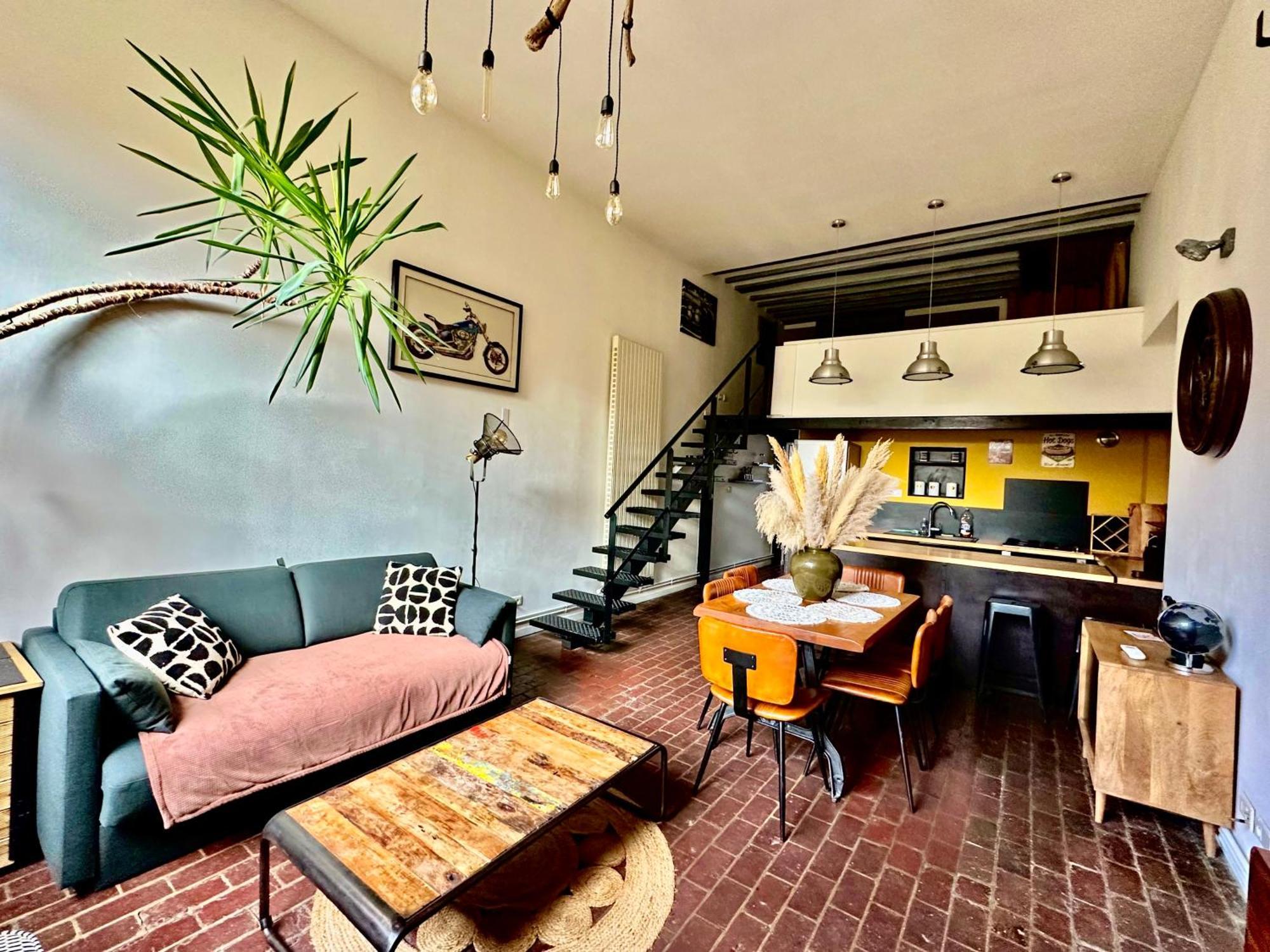 Le Loft Rouen Centre Apartment Bagian luar foto